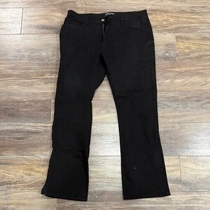 Hyper Denim Black Flare Jeans
